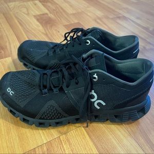 On cloud running shoes